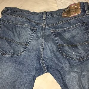 Ralph Lauren light denim distressed jeans 34/32